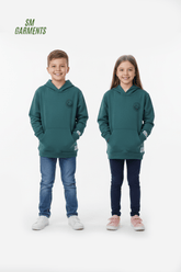 ROADWEAR Kids Green Classic Logo Hoodie - Smgarment's